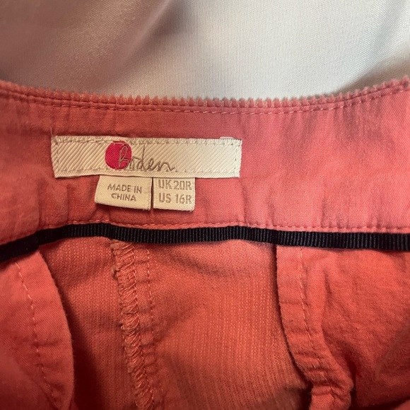 Boden Belgravia Cord Pants in Blushing Rose - Picture 14 of 15
